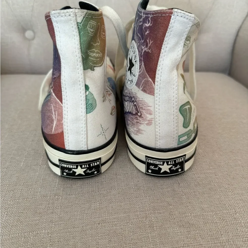 Converse Tyler the Creator Artist Series White Multicolor Size 11 - Picture 2 of 13